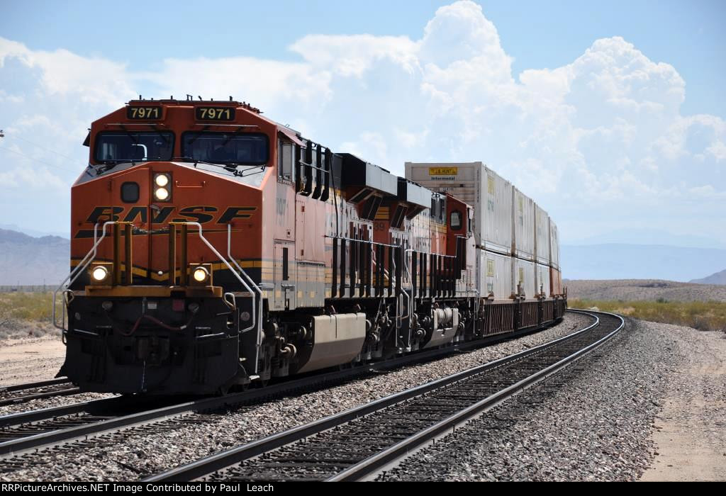 Intermodal climbs west